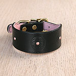 Oriental Coral 1.5 inch buckle collar