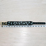 RTB Blue Green Seahorses Buckle Collar (1.5 inch wide)