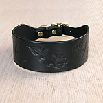Oak Leaves 2 inch buckle collar