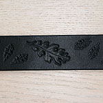 RTB Unpainted Oak Leaves Buckle Collar (small)