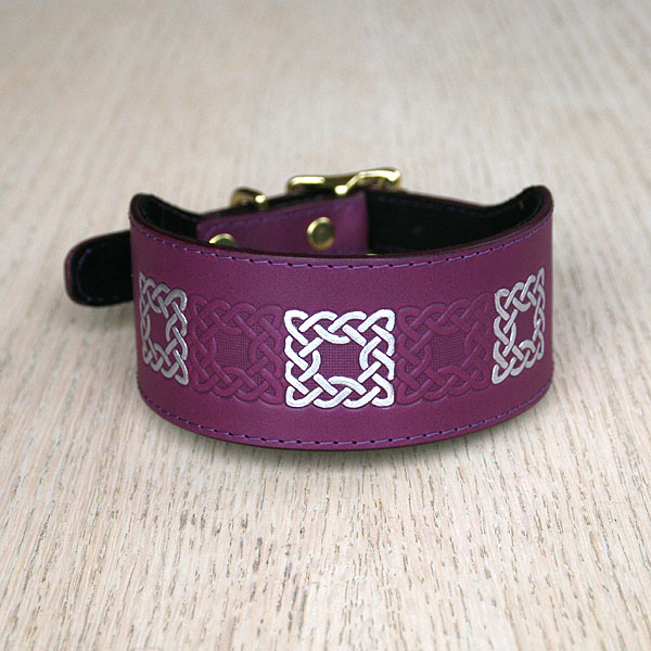 leather-buckle-collar-celtic-squares-line-purple-silver-alternate-2-inch_1