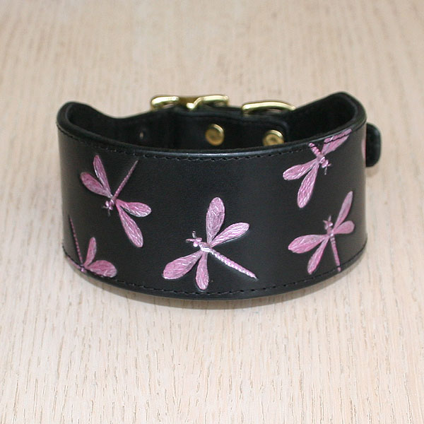 leather-buckle-collar-iridescent-pink-dragonfly-2-inch_1