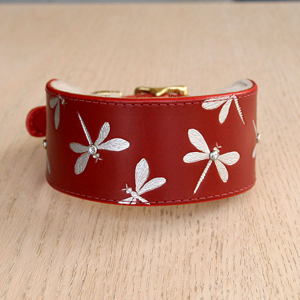 leather-buckle-collar-luxury-silver-dragonflies-red-2-inch_1