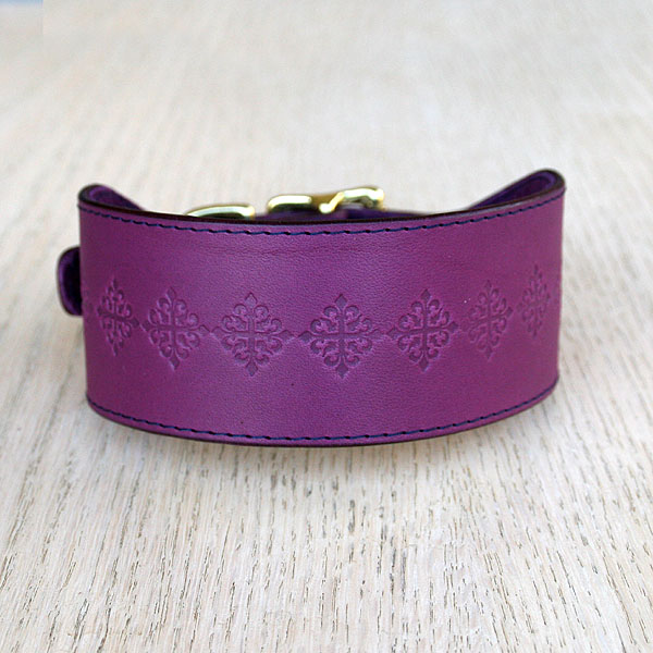 leather-buckle-collar-medieval-squares-row-purple-2-inch_1