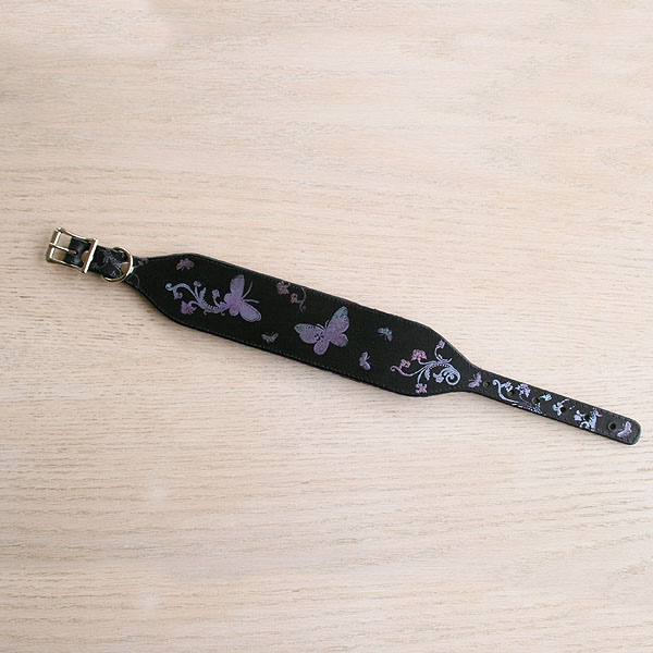 leather-buckle-collar-painted-butterfly-2-inch_2