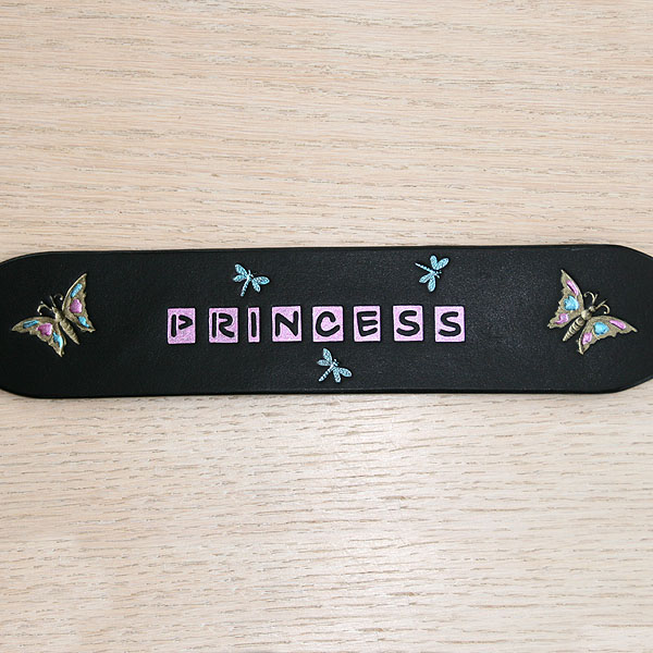 leather-buckle-collar-princess-painted-2-inch_3