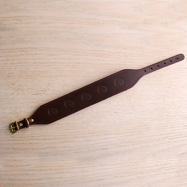leather-buckle-collar-celtic-circles-burgundy-2-inch_2