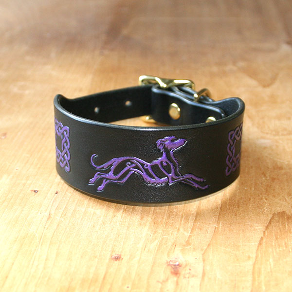 leather-buckle-collar-celtic-lurcher-painted-1-5-inch_1