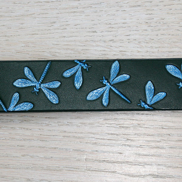 leather-buckle-collar-iridescent-blue-dragonfly-green-1-5-inch_3