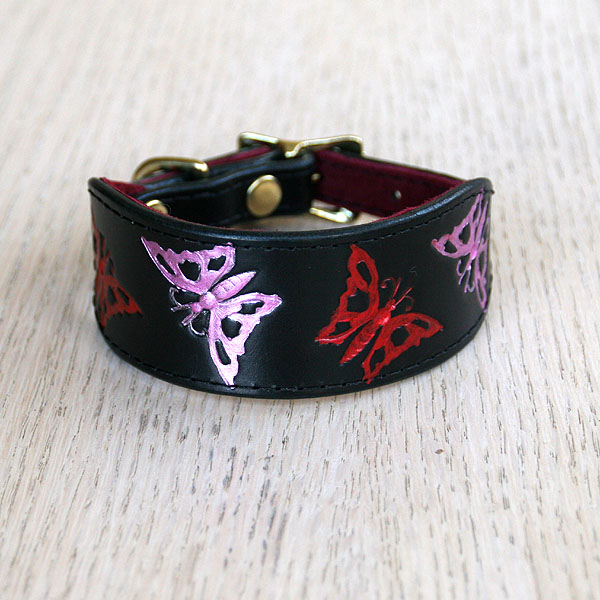 leather-buckle-collar-painted-filigree-butterflies-pink-red-small_1