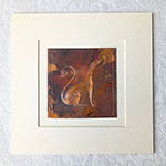 Hound Copper Art - Flame