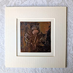 Thistle Copper Art - Dark