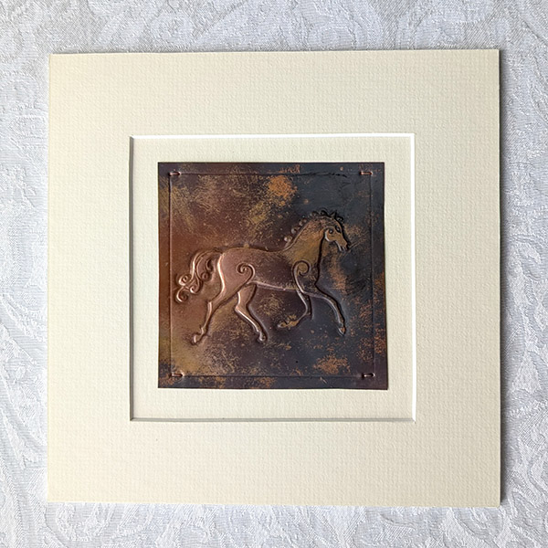 Horse Copper Art