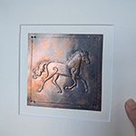 Horse Copper Art