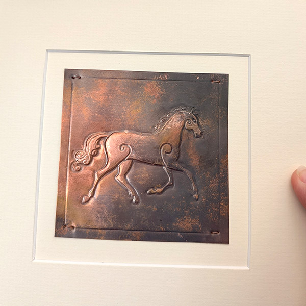 Horse Copper Art