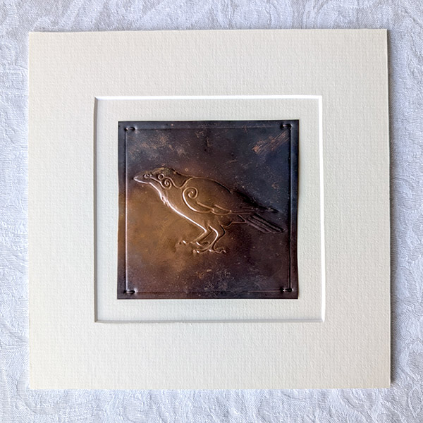 Crow Copper Art - Dark