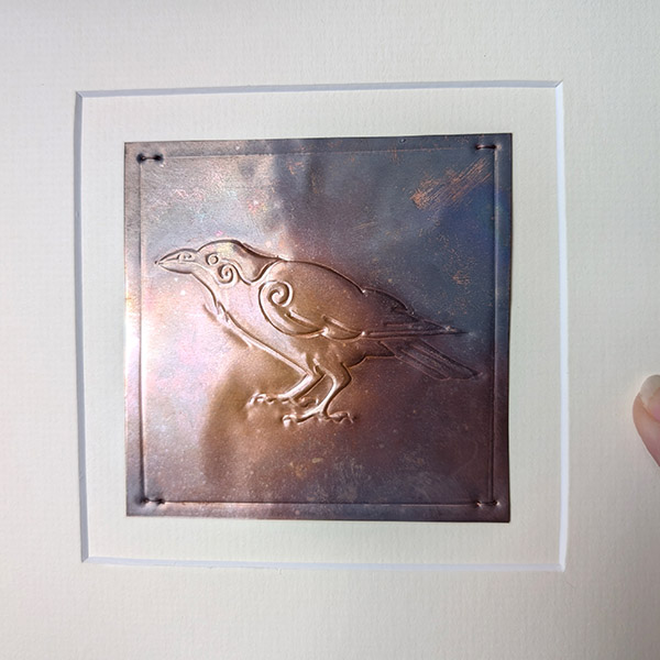 Crow Copper Art - Dark