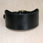 Leather Buckle Collar (2 inch wide)