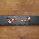 Painted Ivy Leaves Buckle Collar (2 inch wide)
