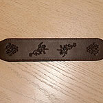 Renaissance Leather Buckle Collar (2 inch wide)