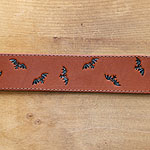 Painted Bats Greyhound Buckle Collar (2 inch wide)