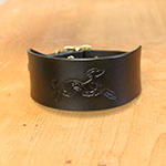 Celtichound Leather Buckle Collar