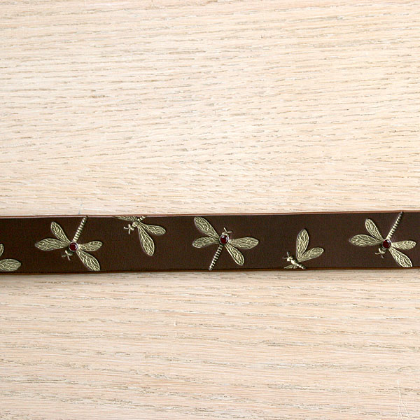 Luxury Iridescent Dragonfly Straight Collar
