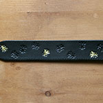 Random Painted Little Bees Buckle Collar (1.5 inch wide)