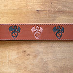 Painted Dragons Whippet Buckle Collar (1.5 inch wide)