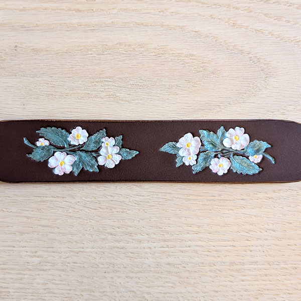 Dog Roses Sighthound Collar