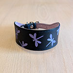 RTB Lilac Dragonflies Sighthound Collar