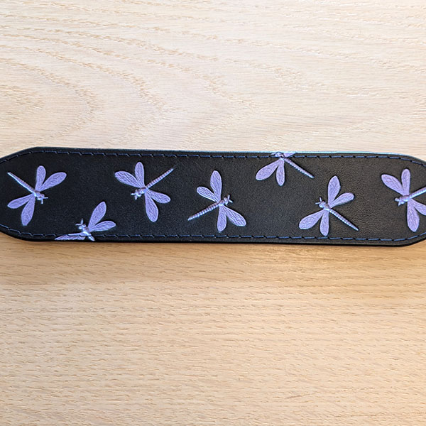RTB Lilac Dragonflies Sighthound Collar