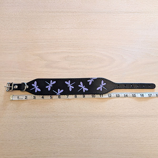 RTB Lilac Dragonflies Sighthound Collar