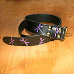 Belt Iridescent Purple Dragonflies (1.5 wide)