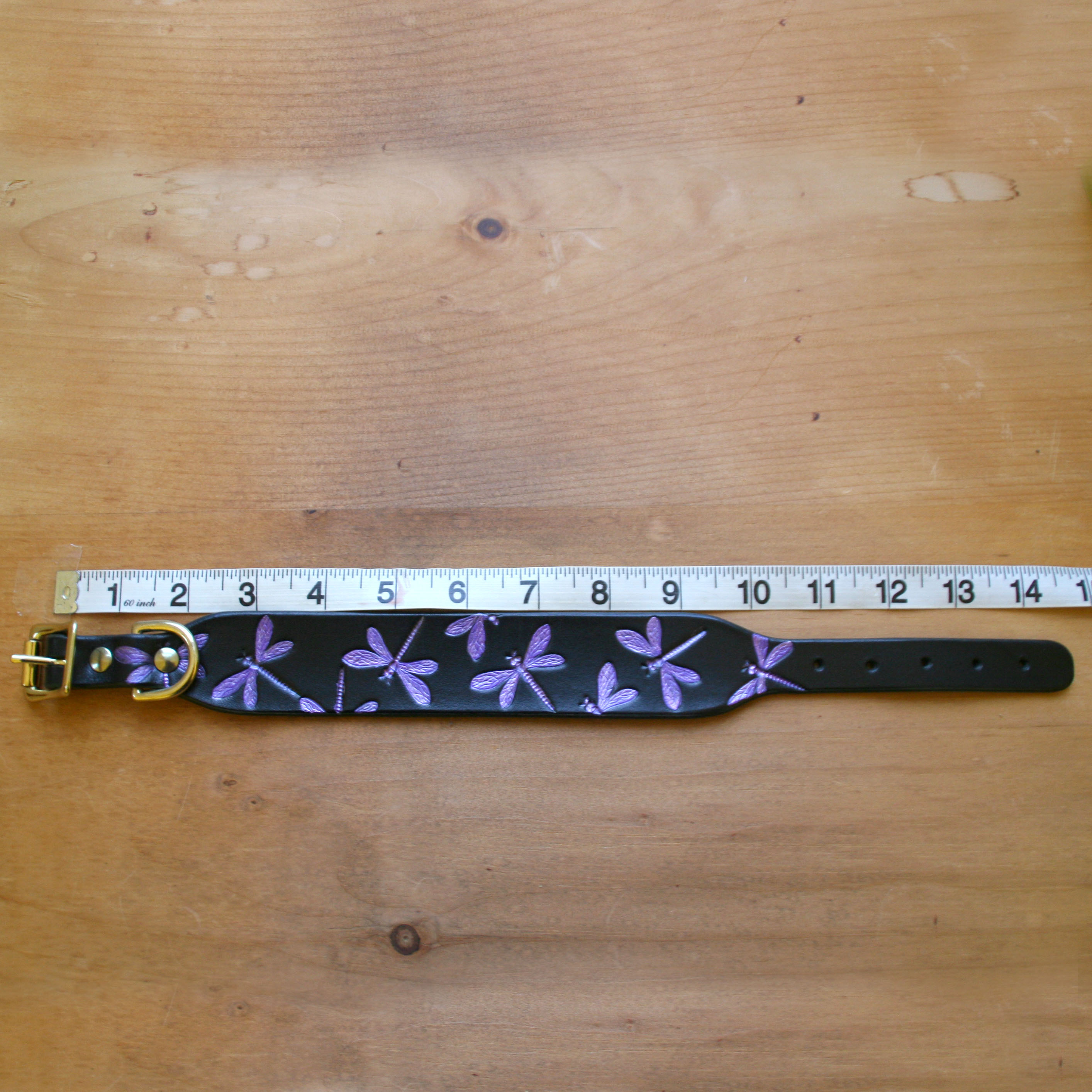RTB Iridescent Dragonflies Buckle Collar