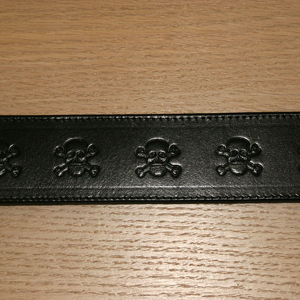 RTB Skulls Buckle Collar